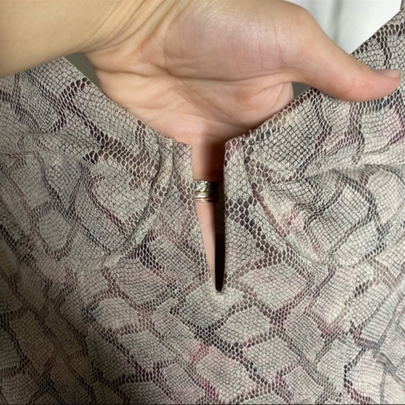 By The Way. Kelsie Python Bustier Dress - Picture 5 of 7